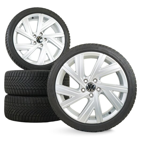 VW Golf 8 VIII Original 18 Zoll Winterräder Bergamo Winterreifen 225/40 R18 92V
