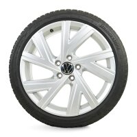 VW Golf 8 VIII Original 18 Zoll Winterräder Bergamo Winterreifen 225/40 R18 92V