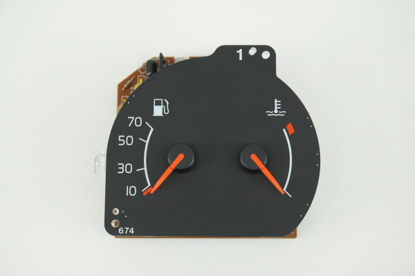 Volvo Kraftstoff Anzeige Temperatur Instrument für Tacho 9128516 Neu Original