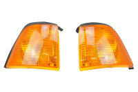 Blinkleuchte vorne rechts + links gelb für Audi 80 B3 ohne Lampenträger HELLA
